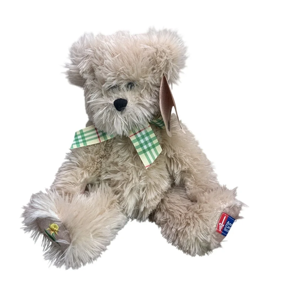Boyds Bears American Cancer Society Daffodil Days Special Edition Cream Plush